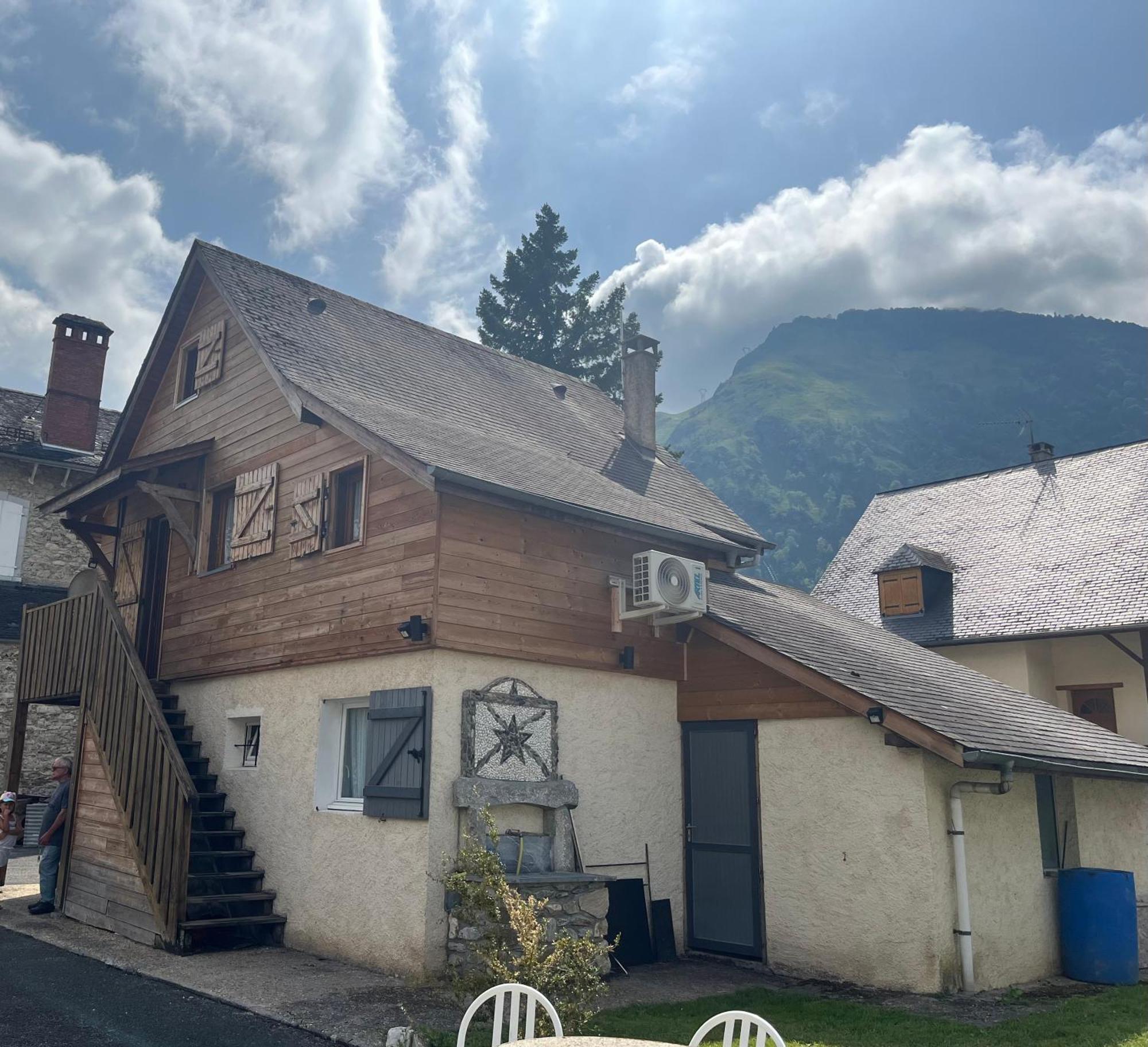 Appartement Cocoon Avec Jardin Et Vue Montagne ลารองส์ ภายนอก รูปภาพ
